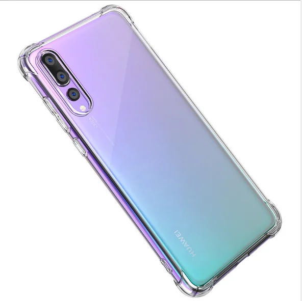 Прозрачный Ультратонкий чехол для Huawei Nova 5i Honor 20 8s Y7 Y9 Prime Mate 8 Pro с четырьмя краями