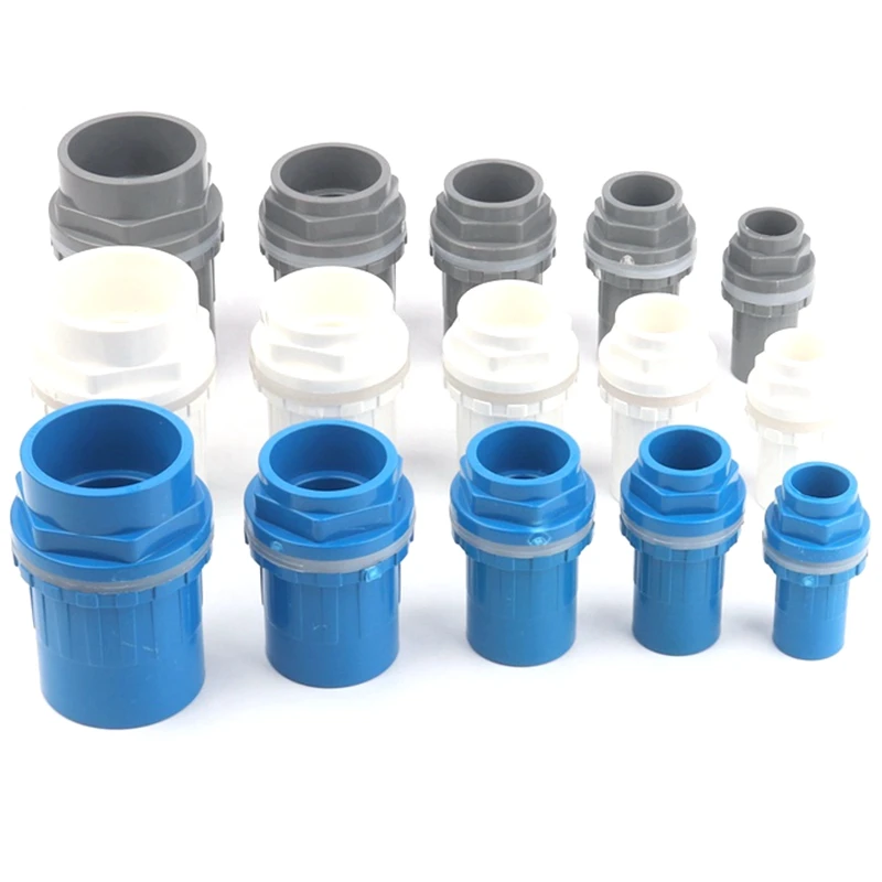 1pc I.D20~50mm New Design Hi-Quality PVC Pipe Connectors Socket Water Tank Aquarium Inlet Outlet Joints Pipe Drainage Connector
1pc I.D20~50mm New Design Hi-Quality PVC Pipe Connectors Socket Water Tank Aquarium Inlet Outlet Joints Pipe Drainage Connector