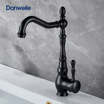 DANWEILE Basin Sink Faucet Water Mixer Water Tap Toneir Bath Faucet Black Bathroom Mixer Tap Wash Basin Mixer Taps
DANWEILE Basin Sink Faucet Water Mixer Water Tap Toneir Bath Faucet Black Bathroom Mixer Tap Wash Basin Mixer Taps