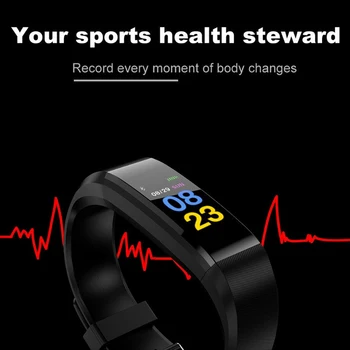 For 115 Plus Smart Wristband Smart Bracelet Fitness Band Tracker Pressure Heart Rate Sport Watch Heart Rate Monitor Band
For 115 Plus Smart Wristband Smart Bracelet Fitness Band Tracker Pressure Heart Rate Sport Watch Heart Rate Monitor Band