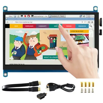 7 Inch LED Backlight HDMI LCD 1920x1080P HD Resolution Capacitive Touch Screen For Raspberry Pi 4B HDMI Dedicated Adapter
7 Inch LED Backlight HDMI LCD 1920x1080P HD Resolution Capacitive Touch Screen For Raspberry Pi 4B HDMI Dedicated Adapter
