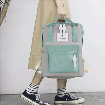 School Bag Large Capacity Fashion Canvas Waterproof College Style Teenagers Handbag Women Backpack Portable Female
School Bag Large Capacity Fashion Canvas Waterproof College Style Teenagers Handbag Women Backpack Portable Female