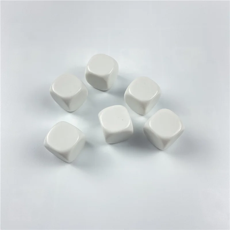 5pcs White 22/25/30mm Blank Dice Acrylic Rounded Board game Corner D6 Blank RPG Dice Write DIY Carving Children Teaching Dice
5pcs White 22/25/30mm Blank Dice Acrylic Rounded Board game Corner D6 Blank RPG Dice Write DIY Carving Children Teaching Dice