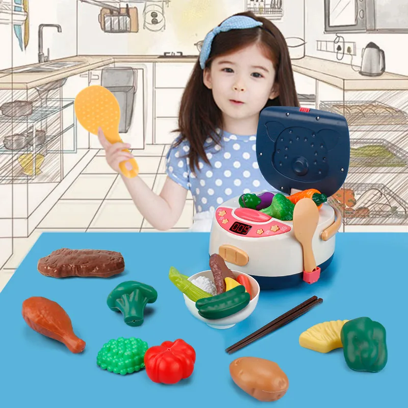 Kid's Kitchen Toys Simulation Microwave Oven Educational Toys Mini Kitchen Food Pretend Play Cutting Role Playing Toys for Girls
Kid's Kitchen Toys Simulation Microwave Oven Educational Toys Mini Kitchen Food Pretend Play Cutting Role Playing Toys for Girls