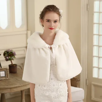 White/Red Winter Warm Wedding Cover Up Stole Faux Fur Wrap Shawl Bridal Accessories Bolero Women Fur Shrug Jacket
White/Red Winter Warm Wedding Cover Up Stole Faux Fur Wrap Shawl Bridal Accessories Bolero Women Fur Shrug Jacket