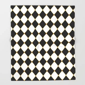 Geometry Blanket Chess Board with Golden Threads Fleece Blankets and Throw for Plane Travel Christmas Decorations for Home
Geometry Blanket Chess Board with Golden Threads Fleece Blankets and Throw for Plane Travel Christmas Decorations for Home