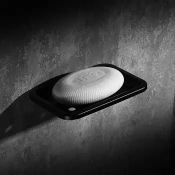 Drain soap rack space aluminum soap dish soap box bath soap dish soap creative network puncturing Free
Drain soap rack space aluminum soap dish soap box bath soap dish soap creative network puncturing Free
