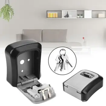Wall-mounted Password Key Box Padlock Box Storage Box Outdoor Metal Password Storage Box Household Storage Box
Wall-mounted Password Key Box Padlock Box Storage Box Outdoor Metal Password Storage Box Household Storage Box