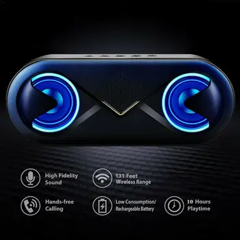 Wireless Loudspeaker FM Radio Alarm Clock TF Card Support Bluetooth LED Version Select Design Flas Cool Songs Owl 5 M6 Spea V2Y6
Wireless Loudspeaker FM Radio Alarm Clock TF Card Support Bluetooth LED Version Select Design Flas Cool Songs Owl 5 M6 Spea V2Y6