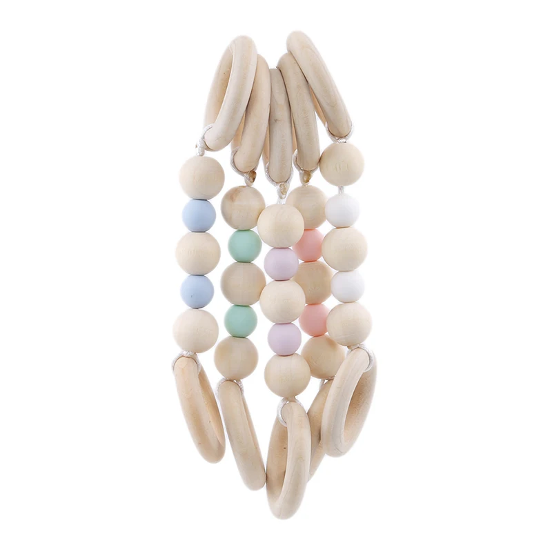 Baby teething bracelet safty original wood beads nursing beech chewable teether for mother and baby BPA free safe
Baby teething bracelet safty original wood beads nursing beech chewable teether for mother and baby BPA free safe