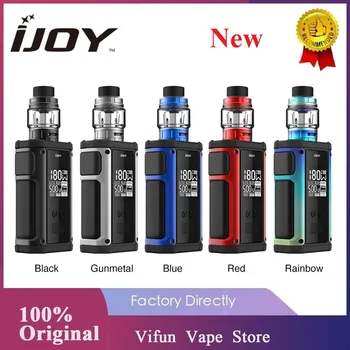 New Original IJOY Captain 2 180W TC Kit wi/ 5ml Captain V Atomizer & 0.96 Inch Screen E-cig Vape Kit VS Captain pd18650 /Shogun
New Original IJOY Captain 2 180W TC Kit wi/ 5ml Captain V Atomizer & 0.96 Inch Screen E-cig Vape Kit VS Captain pd18650 /Shogun