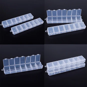 7 Grids Compartments Plastic Transparent Organizer Jewel Bead Case Cover Container Storage Box for Jewelry Pill
7 Grids Compartments Plastic Transparent Organizer Jewel Bead Case Cover Container Storage Box for Jewelry Pill