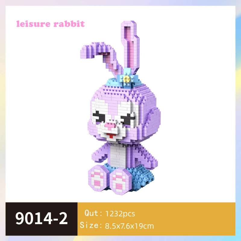 2020 New Brick Toy Cartoon Model Building Block Purple Rabbit Style Two Design 1232 Pes Easy Play Girls Gift Boy
2020 New Brick Toy Cartoon Model Building Block Purple Rabbit Style Two Design 1232 Pes Easy Play Girls Gift Boy