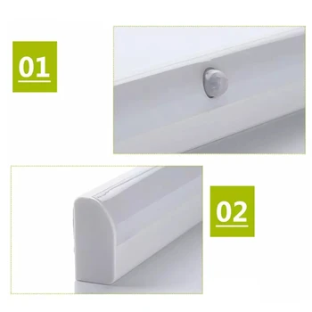 Wall Light Fixtures LED Infrared Induction Motion Sensor Lamp Wardrobe Cabinet Q0KF
Wall Light Fixtures LED Infrared Induction Motion Sensor Lamp Wardrobe Cabinet Q0KF