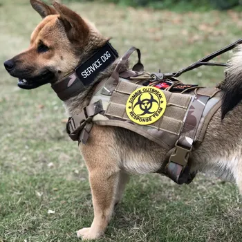 Military Tactical Dog Harness Adjustable Pet Collar Medium Large Dog Harness Service Dog Vest With Handle Pet Products
Military Tactical Dog Harness Adjustable Pet Collar Medium Large Dog Harness Service Dog Vest With Handle Pet Products