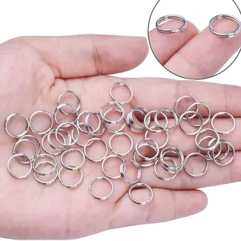 Lvcky 200 Pieces Split Rings Round Edge Key Chain Rings Double Loops Jump Rings for Jewellery and Crafts Making, 10mm
Lvcky 200 Pieces Split Rings Round Edge Key Chain Rings Double Loops Jump Rings for Jewellery and Crafts Making, 10mm