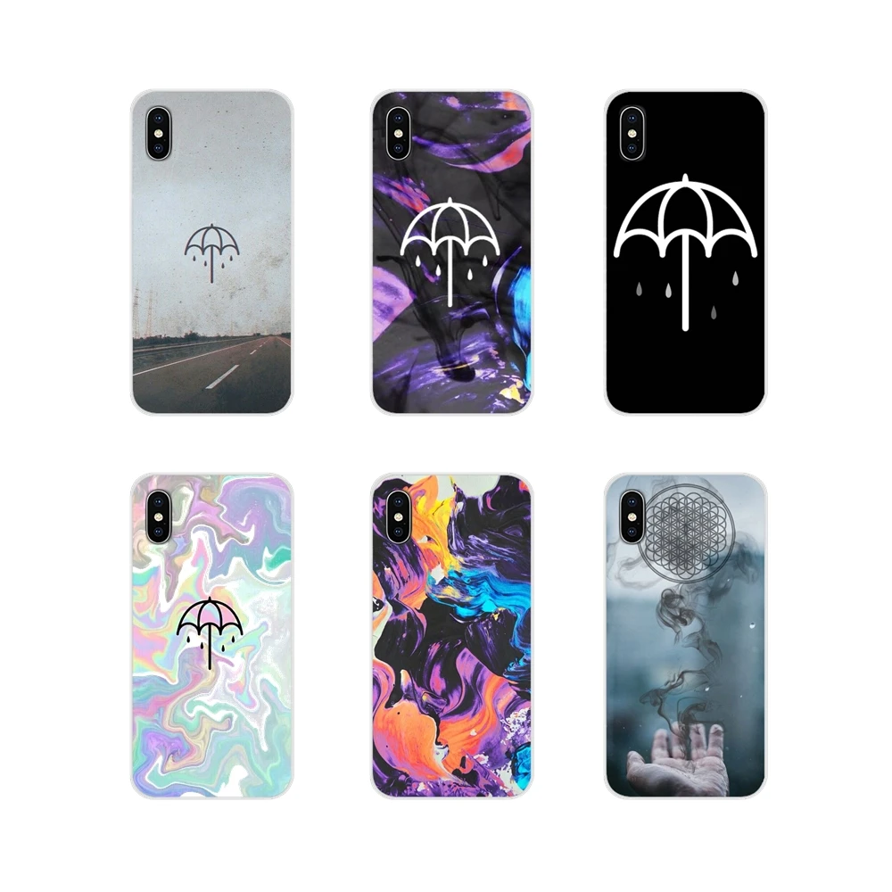 For Sony Xperia XA1 XA2 XZ1 XZ2 Z1 Z2 Z3 compact M2 M4 M5 C6 L2 ULTRA Premium BMTH That's The Spirit TPU Transparent Shell Cover |
