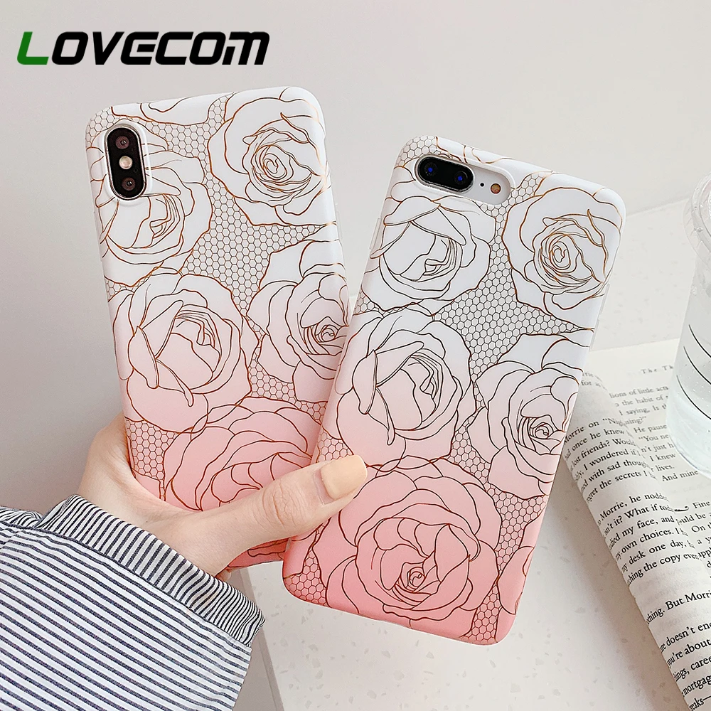 LOVECOM Phone Case For iPhone 11 Pro Max XR XS Max 6 6S 7 8 Plus X Electroplated Rose Flower Streak Matte Soft IMD Full Body Back Cover Coque Gift
LOVECOM Phone Case For iPhone 11 Pro Max XR XS Max 6 6S 7 8 Plus X Electroplated Rose Flower Streak Matte Soft IMD Full Body Back Cover Coque Gift