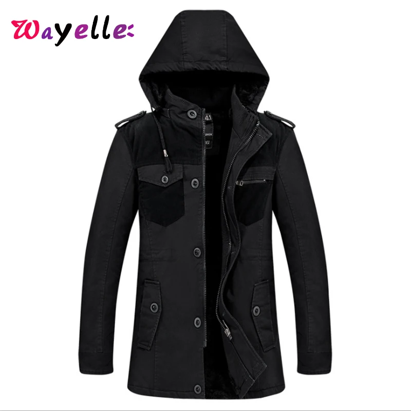 New Men's Winter Tactical Hooded Fleece Jackets Coats Male Thicken Warm Cotton-Padded Jackets Men's Hooded Windbreaker Parka 3XL
New Men's Winter Tactical Hooded Fleece Jackets Coats Male Thicken Warm Cotton-Padded Jackets Men's Hooded Windbreaker Parka 3XL