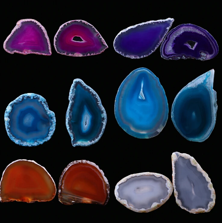 1Pc Agate Polished Irregular Geode Quartz Crystal Slice Healing Stone Pendant Home Decor
1Pc Agate Polished Irregular Geode Quartz Crystal Slice Healing Stone Pendant Home Decor