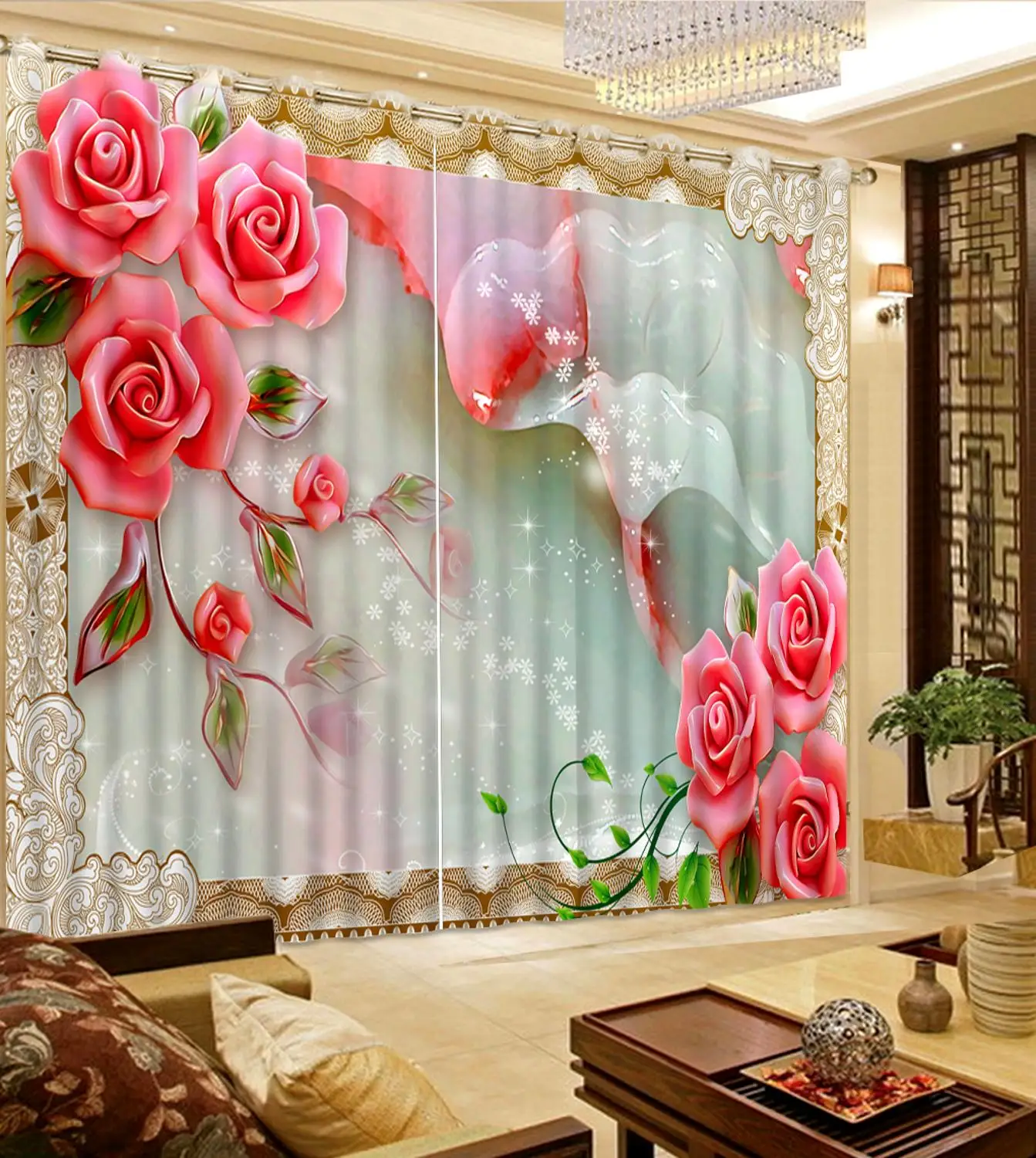 Затемняющие шторы с нефритовой резьбой и цветами на заказ, для гостиной, спальни, современные 3d затемняющие оконные шторы
Затемняющие шторы с нефритовой резьбой и цветами на заказ, для гостиной, спальни, современные 3d затемняющие оконные шторы