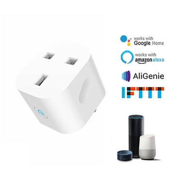 13A WiFi Smart Plug Socket With Power Energy Monitor EU Standard Multi Plug Tuya APP Control Works With Alexa Google Assistant
13A WiFi Smart Plug Socket With Power Energy Monitor EU Standard Multi Plug Tuya APP Control Works With Alexa Google Assistant