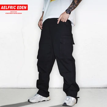 Aelfric Eden Fashion Ribbons Design Multi Pockets Mens Cargo Pants 2019 Harajuku Casual Joggers Male Hip Hop Trouser Streetwear
Aelfric Eden Fashion Ribbons Design Multi Pockets Mens Cargo Pants 2019 Harajuku Casual Joggers Male Hip Hop Trouser Streetwear