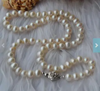 Unique Pearls jewellery Store Genuine Pearl Necklace White Round 7mm Real Freshwater Pearl Necklace Fine Jewelry 
Unique Pearls jewellery Store Genuine Pearl Necklace White Round 7mm Real Freshwater Pearl Necklace Fine Jewelry