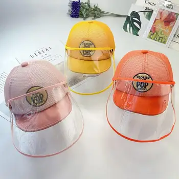 Kids Summer Anti Splash Visor Shield Anti Saliva Droplet Sun Protection Face Shield Baseball Hat Cap Isolation Protective Mask
Kids Summer Anti Splash Visor Shield Anti Saliva Droplet Sun Protection Face Shield Baseball Hat Cap Isolation Protective Mask