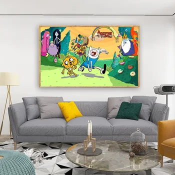 Cartoon Print Adventure Time Kid Poster Canvas Painting Wall Art Printed Wall Picture for Baby Nursery Bedroom
Cartoon Print Adventure Time Kid Poster Canvas Painting Wall Art Printed Wall Picture for Baby Nursery Bedroom