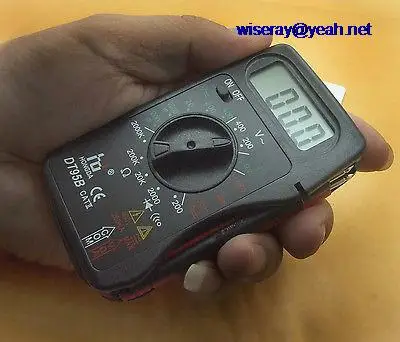 DHL/EMS 10pcs DT-DT-95B LCD Digital Multimeter DC AC DMM Voltmeter Ammeter Ohmmeter Tester -A7
DHL/EMS 10pcs DT-DT-95B LCD Digital Multimeter DC AC DMM Voltmeter Ammeter Ohmmeter Tester -A7