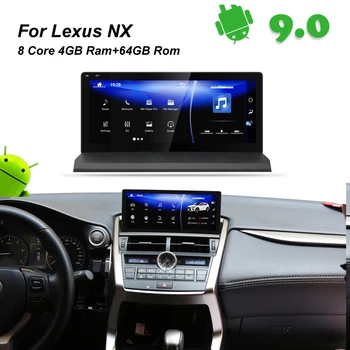 4+64 Android 9.0 Car Radio BT Head Unit for Lexus NX 300h Privilege NX200T NX200 LEXUS NX300H 2014 Touch Screen GPS Navigation
4+64 Android 9.0 Car Radio BT Head Unit for Lexus NX 300h Privilege NX200T NX200 LEXUS NX300H 2014 Touch Screen GPS Navigation