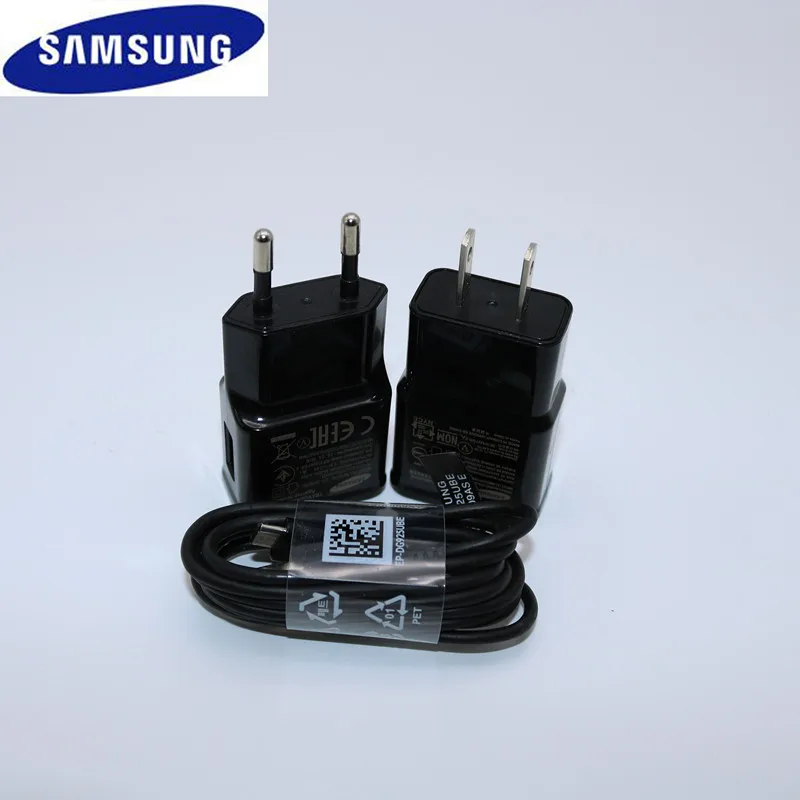 Original Samsung Galaxy S3 S4 S6 S7 Edge Note 4 5 J2 J3 J5 J7 2016 2017 Charger Travel Black Adapter EU US+ Micro USB Cable
Original Samsung Galaxy S3 S4 S6 S7 Edge Note 4 5 J2 J3 J5 J7 2016 2017 Charger Travel Black Adapter EU US+ Micro USB Cable