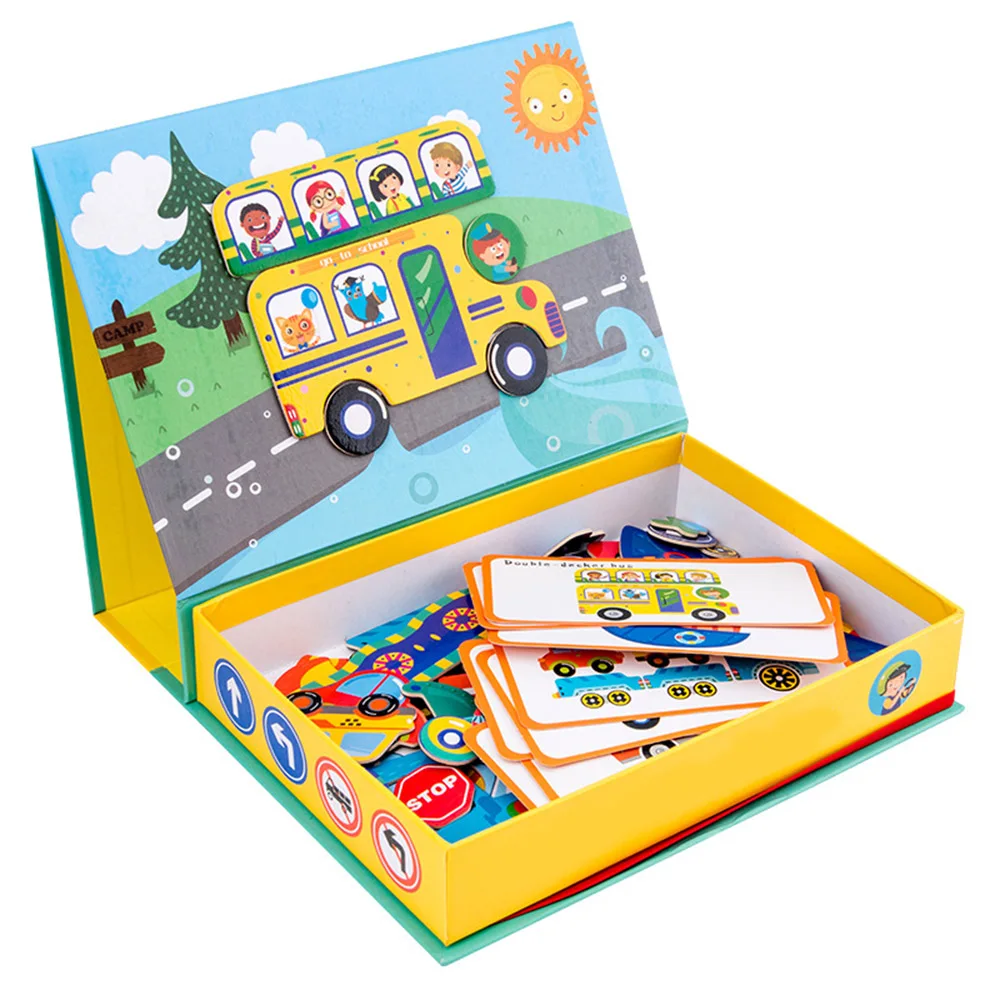 1 Set Cartoon Puzzle 3D Traffic Matching Jigsaw Games Toy Early Learning Traffic Puzzles Educational Toys for Child Kids Gift
1 Set Cartoon Puzzle 3D Traffic Matching Jigsaw Games Toy Early Learning Traffic Puzzles Educational Toys for Child Kids Gift