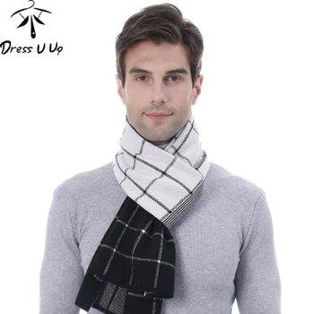 DRESSUUP Autumn and Winter New Knitted Blend Men's Scarf Business Casual Striped Color Block Collar
DRESSUUP Autumn and Winter New Knitted Blend Men's Scarf Business Casual Striped Color Block Collar