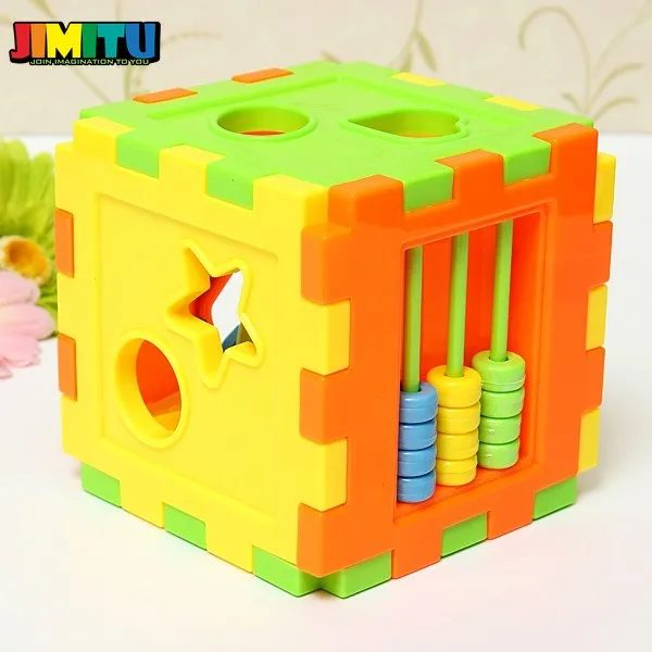 JIMITU Colorful Baby Block Toys Plastic Children's Educational Toy Box Shape Geometry Matching Blocks Funny Gift For Children
JIMITU Colorful Baby Block Toys Plastic Children's Educational Toy Box Shape Geometry Matching Blocks Funny Gift For Children