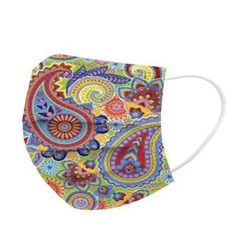 100pc Adult Disposable Mask Flower Digital Printing Three Layer Non-woven Protective Breathable Mask Personal Safe Mask Masque
100pc Adult Disposable Mask Flower Digital Printing Three Layer Non-woven Protective Breathable Mask Personal Safe Mask Masque