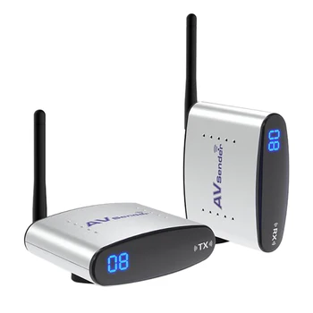 2.4G Network TV Set-Top Box Wireless o and Video Extension Transmitter PAT-225 Wireless AV Transmitter Us Plug
2.4G Network TV Set-Top Box Wireless o and Video Extension Transmitter PAT-225 Wireless AV Transmitter Us Plug