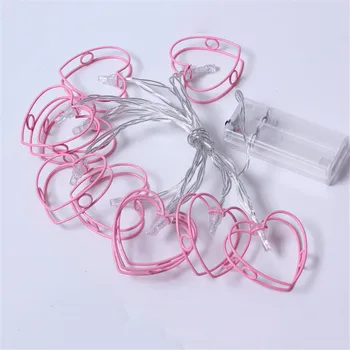 1.65M 10 Lights Wrought Iron Valentine's Day Party Love Decoration Light Strings decoration practical durable Home fashion
1.65M 10 Lights Wrought Iron Valentine's Day Party Love Decoration Light Strings decoration practical durable Home fashion