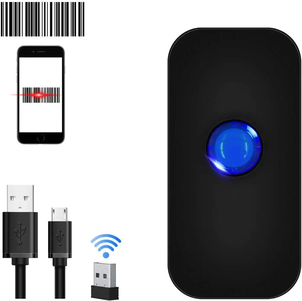 1D Portable Mini Bluetooth Wireless USB 3 in1 Barcode Scanner CCD Barcode Reader Wireless and USB Wired Connetions
1D Portable Mini Bluetooth Wireless USB 3 in1 Barcode Scanner CCD Barcode Reader Wireless and USB Wired Connetions