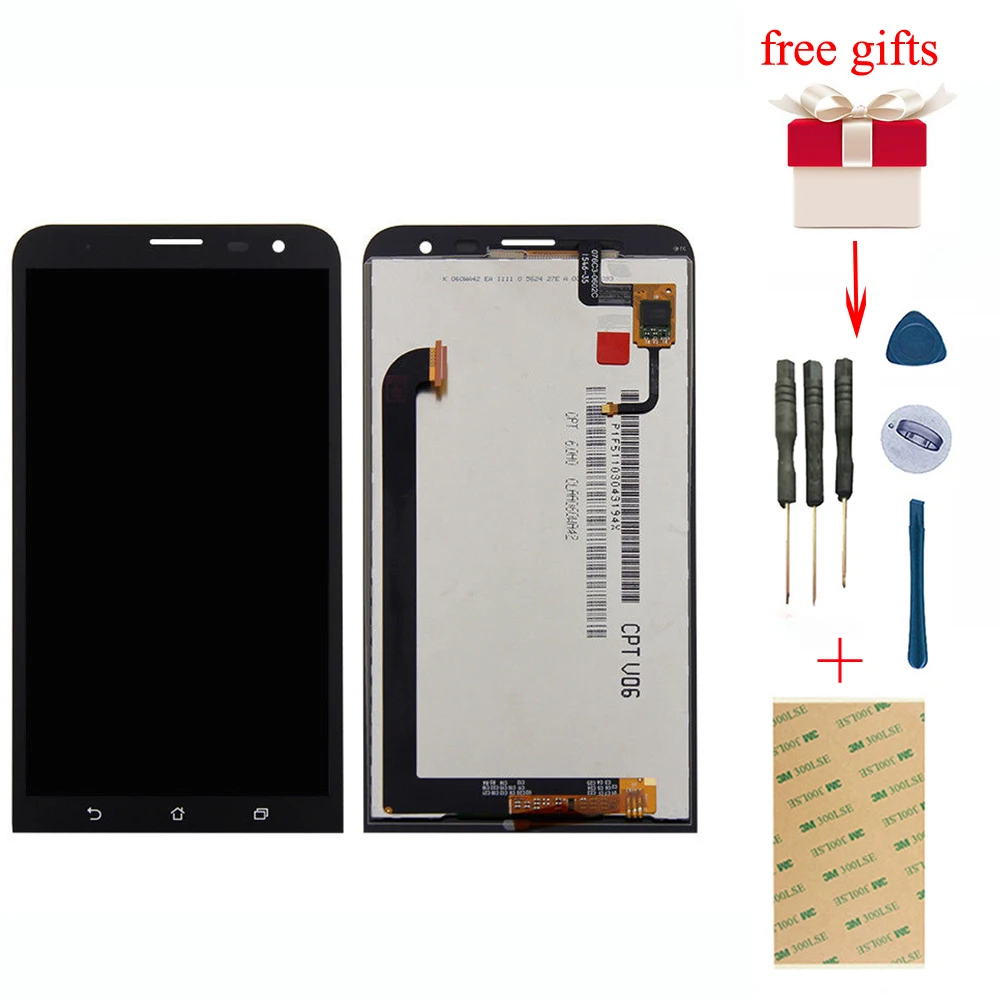 Full Touch Screen Digitizer Glass Sensor + LCD Display Panel Monitor Assembly For Asus ZenFone 2 Laser ZE600KL 100% Tested
Full Touch Screen Digitizer Glass Sensor + LCD Display Panel Monitor Assembly For Asus ZenFone 2 Laser ZE600KL 100% Tested