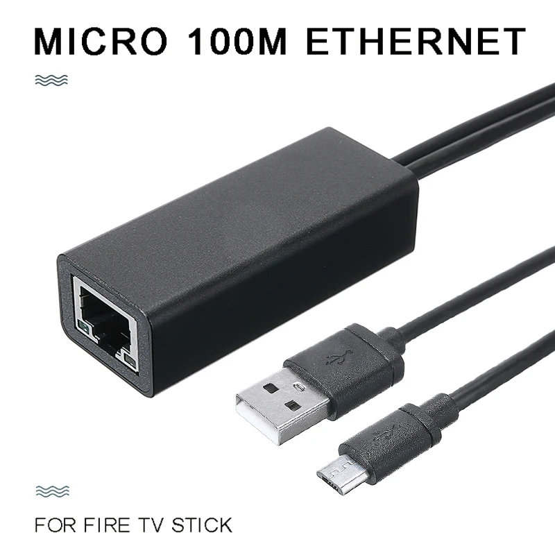 Новое поступление USB 2 0 к HDMI портам RJ45 адаптер Ethernet прочная пожарная палка