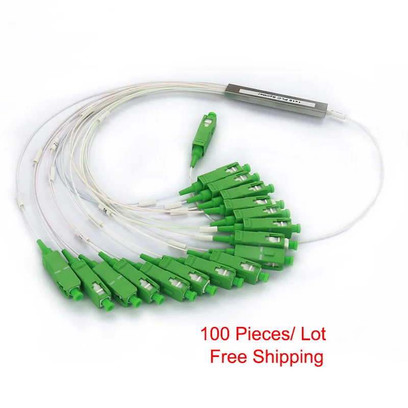 Free Shipping 100pcs/Lot 1X16 PLC Splitter SC APC Optical FTTH Fiber Optic Splitter FBT Optical Singlemode Simplex Steel Pipe 1M
Free Shipping 100pcs/Lot 1X16 PLC Splitter SC APC Optical FTTH Fiber Optic Splitter FBT Optical Singlemode Simplex Steel Pipe 1M