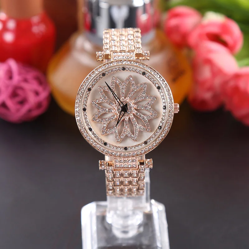 Rotating Dial Female Quartz Watch Unique Valentines Gifts for Women Relogio Feminin Luxury Brand Diamond Women Watches
Rotating Dial Female Quartz Watch Unique Valentines Gifts for Women Relogio Feminin Luxury Brand Diamond Women Watches