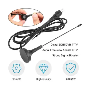 Portable 5dBi Digital DVB-T TV Free-View HDTV Aerial High Gain Amplifiers TV Indoor HDTV Strong Signal Boosters
Portable 5dBi Digital DVB-T TV Free-View HDTV Aerial High Gain Amplifiers TV Indoor HDTV Strong Signal Boosters