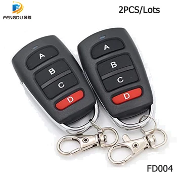 2PCS 433MHz Universal Automatic Cloning Remote Control Copy Duplicator Copying Transmitter 4 Buttons Touch Switch for Garage
2PCS 433MHz Universal Automatic Cloning Remote Control Copy Duplicator Copying Transmitter 4 Buttons Touch Switch for Garage