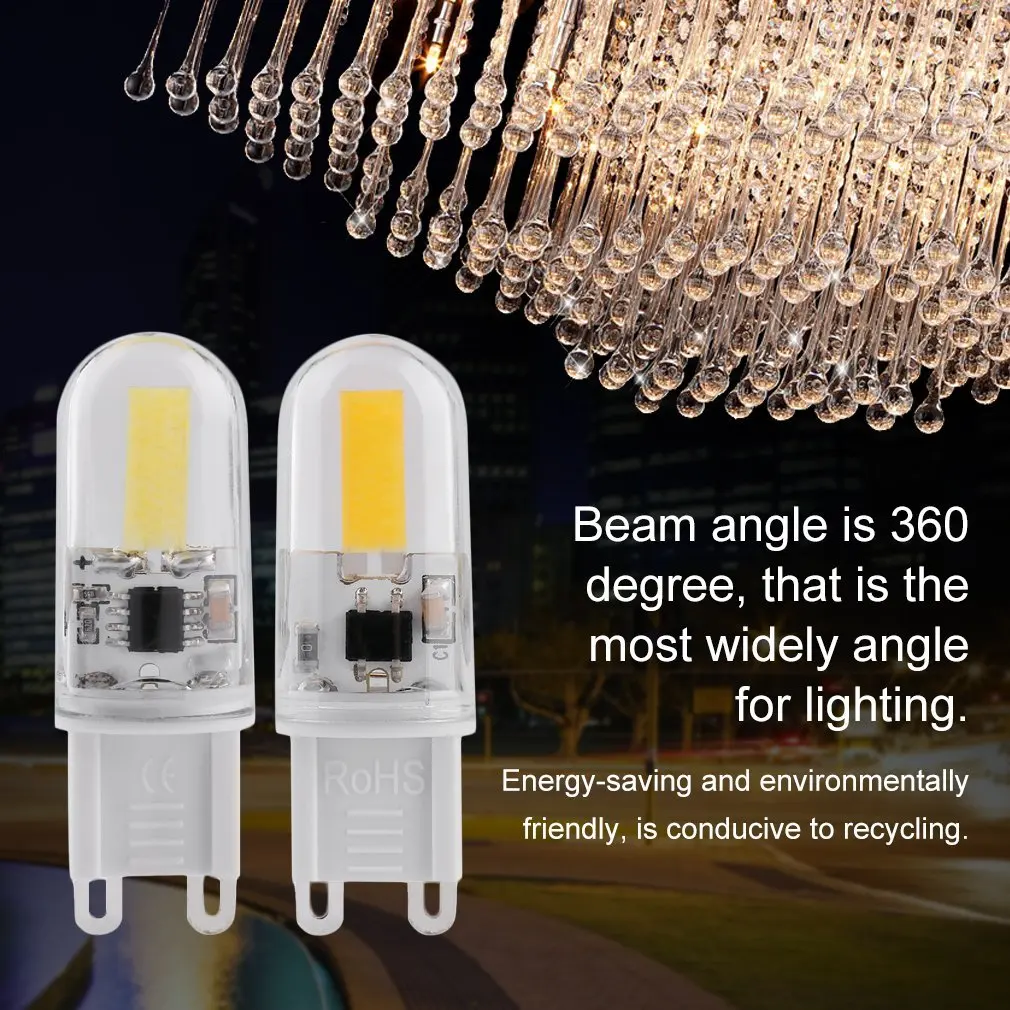 Mini G9 LED Lamp 6W AC200-240V LED Light Dimmable Lamp 360 Beam Angle Bulb Replace Halogen Chandelier Lamps energy saving lamp
Mini G9 LED Lamp 6W AC200-240V LED Light Dimmable Lamp 360 Beam Angle Bulb Replace Halogen Chandelier Lamps energy saving lamp