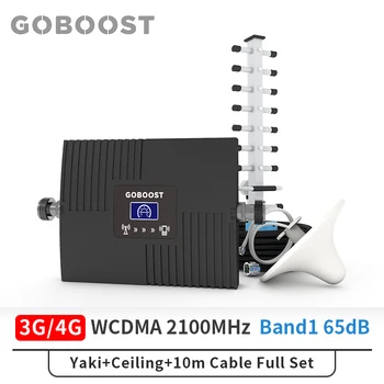 GOBOOST 4G Signal booster LCD Display WCDMA 2100 MHz Band1 65dB Gain phone Signal Amplifier Mini Moblie booster full set
GOBOOST 4G Signal booster LCD Display WCDMA 2100 MHz Band1 65dB Gain phone Signal Amplifier Mini Moblie booster full set
