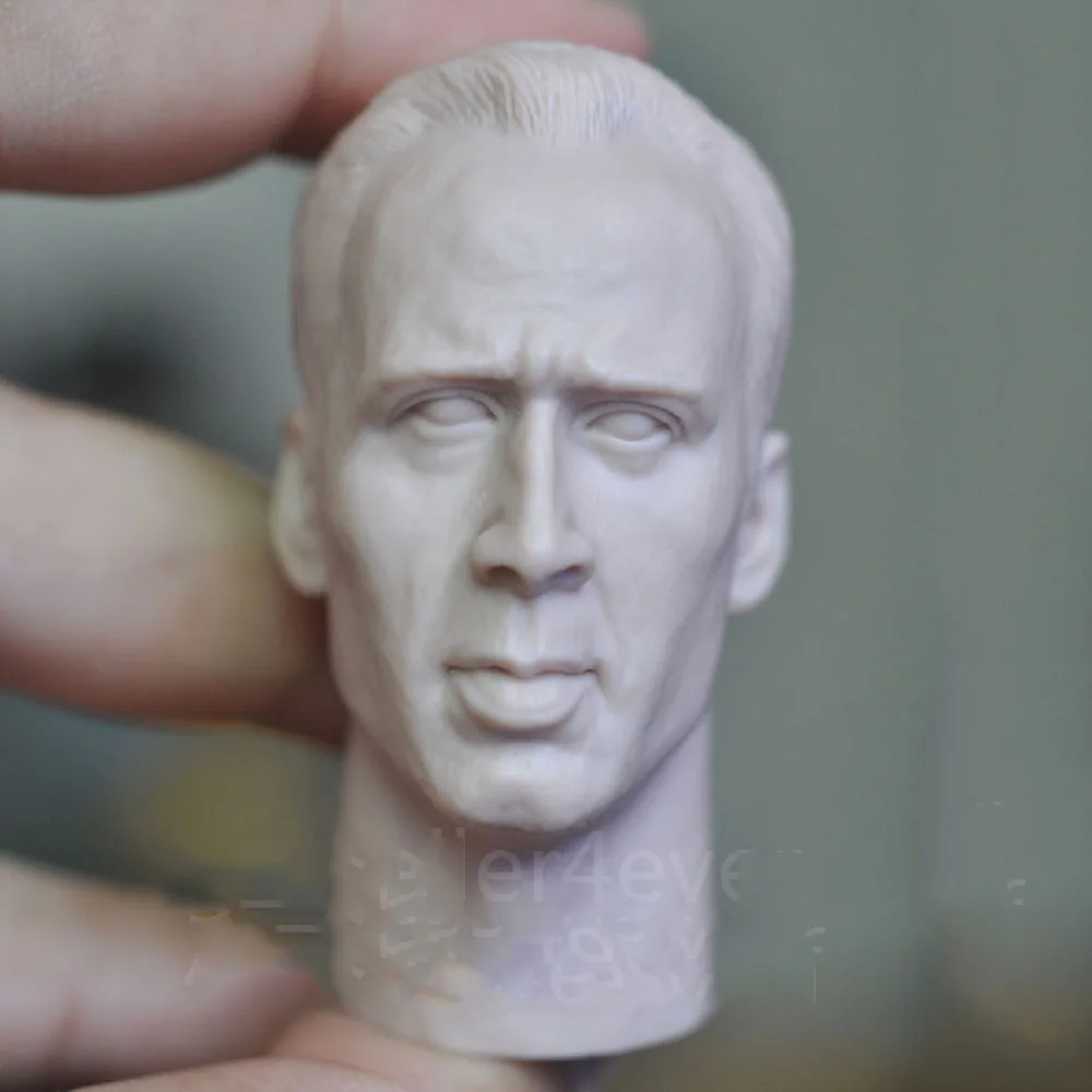 In Stock 1/6 Scale Unpainted Nicolas Cage PVC Material Head Sculpt Carved Accessory Model for 12'' Body
In Stock 1/6 Scale Unpainted Nicolas Cage PVC Material Head Sculpt Carved Accessory Model for 12'' Body