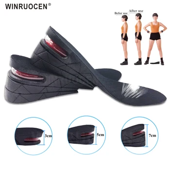 Unisex Height 3-7cm Air Cushion up Adjustable Invisible Height Increase Insoles for Taller Heel Lift Shoes Pads Insert Insoles
Unisex Height 3-7cm Air Cushion up Adjustable Invisible Height Increase Insoles for Taller Heel Lift Shoes Pads Insert Insoles
